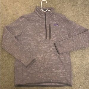 Mens Patagonia Better Sweater 1/4 zip L